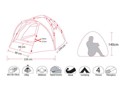 Палатка автоматическая Envision 4Lux