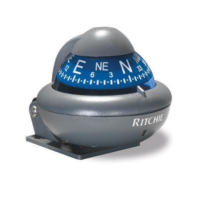 Компас Ritchie Sport, серый корпус синий циферблат