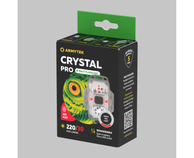Фонарь ARMYTEK Crystal Pro (Серый)