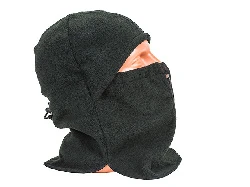 Шапка-маска Буран ткань флис, цвет черный BVR (Разм. Безразмерный ряд / Рост )
