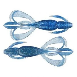 Приманка силиконовая (мягкая) KEITECH CRAZY FLAPPER (4569 / 2,8" / 301 Sapphire Blue)
