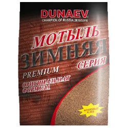 Прикормка DUNAEV ICE-PREMIUM 0.9кг (Мотыль)