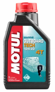 106453 Мотор масло MOTUL OUTBOARD TECH 4T 10W30 (1л)