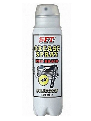 Смазка для плетеных шнуров SFT "Grease Spray", силиконовая