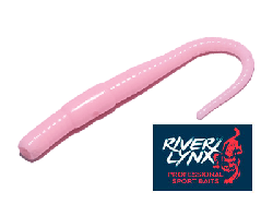 Приманка силиконовая (мягкая) RIVER LYNX TWIST WORM 85мм (RLTW003 / 3,4" / 105)