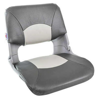 Кресло складное мягкое SPRINGFIELD SKIPPER цвет серый/темносерый