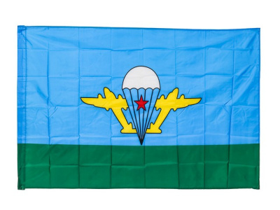 Флаг ВДВ (без надписи) 90х145 см.