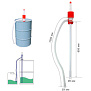 Ручной насос для перекачки жидкостей и ГСМ, SP-300MP (SP-300MP)